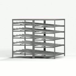 Gravity Flow FIFO Rack Shelving System