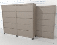 Mobile Sliding Lateral Filing Cabinets