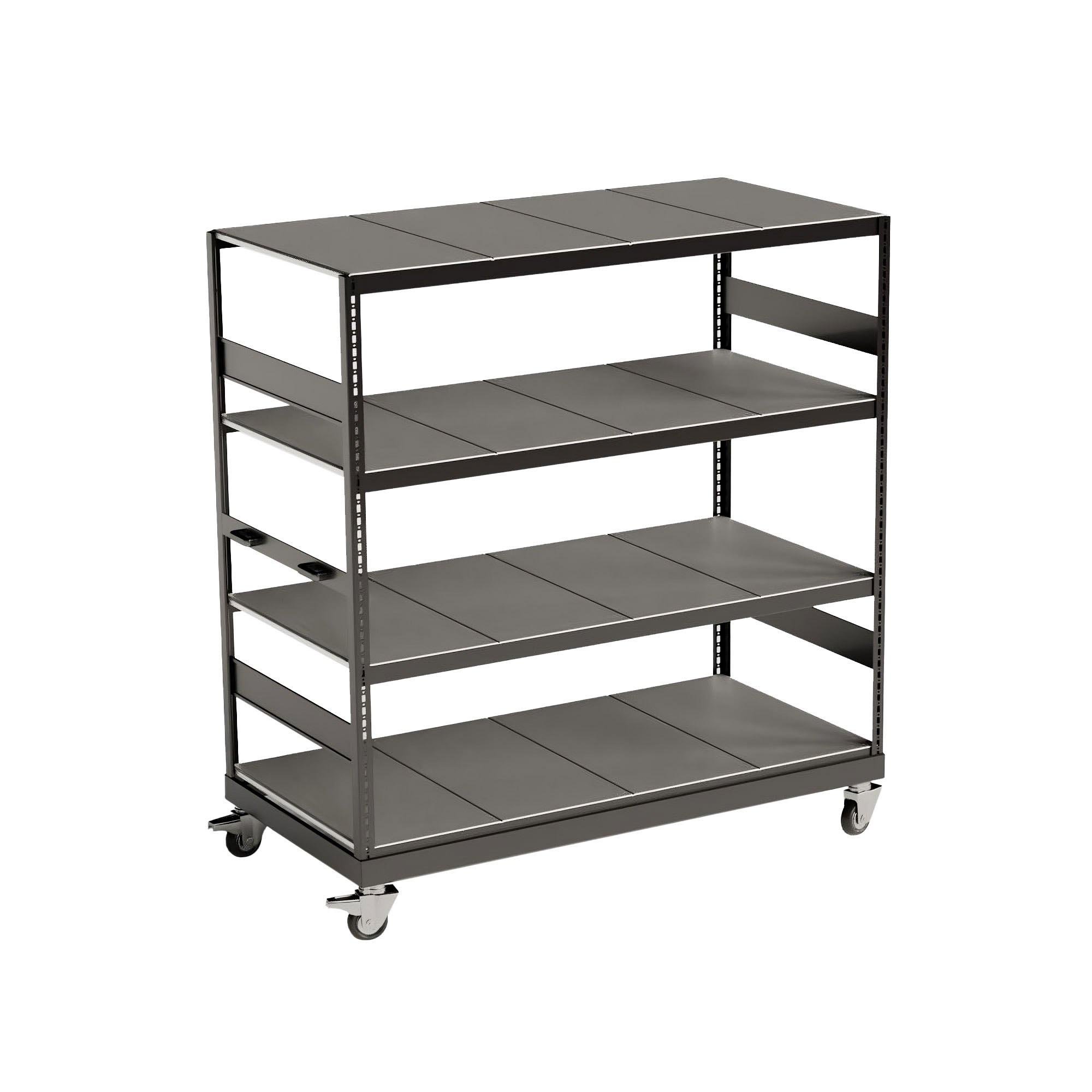 Heavy Duty Shelving on Wheels