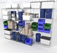 Sliding Wire Shelving System